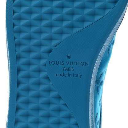 Louis Vuitton Monogram Luxembourg Sneaker 8.5 Blue 6 of 10