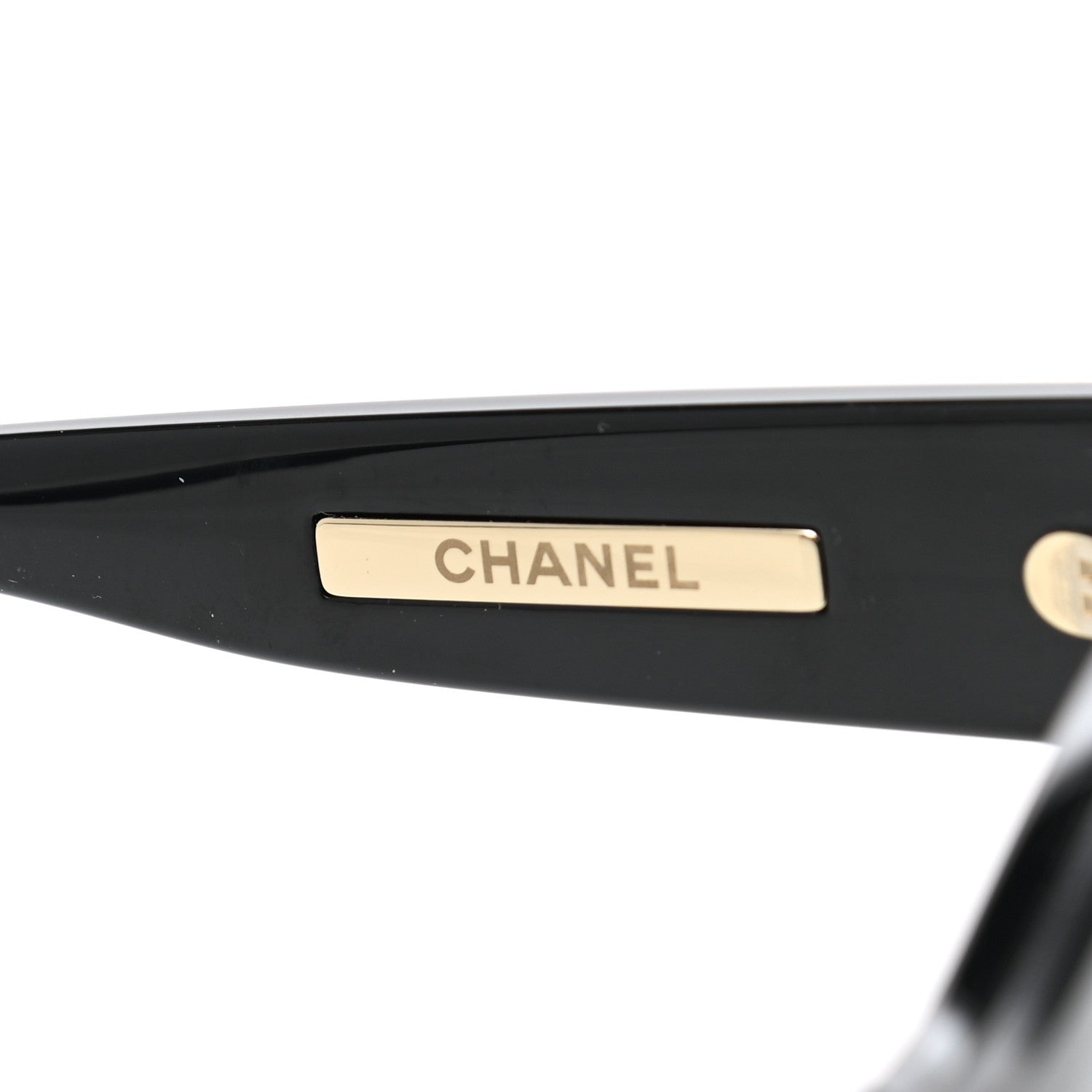 Chanel Acetate Cat Eye Sunglasses 6054 Black 5 of 7