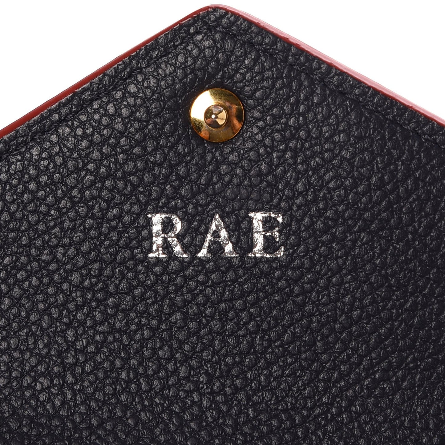 Empreinte Victorine Wallet Marine Rouge