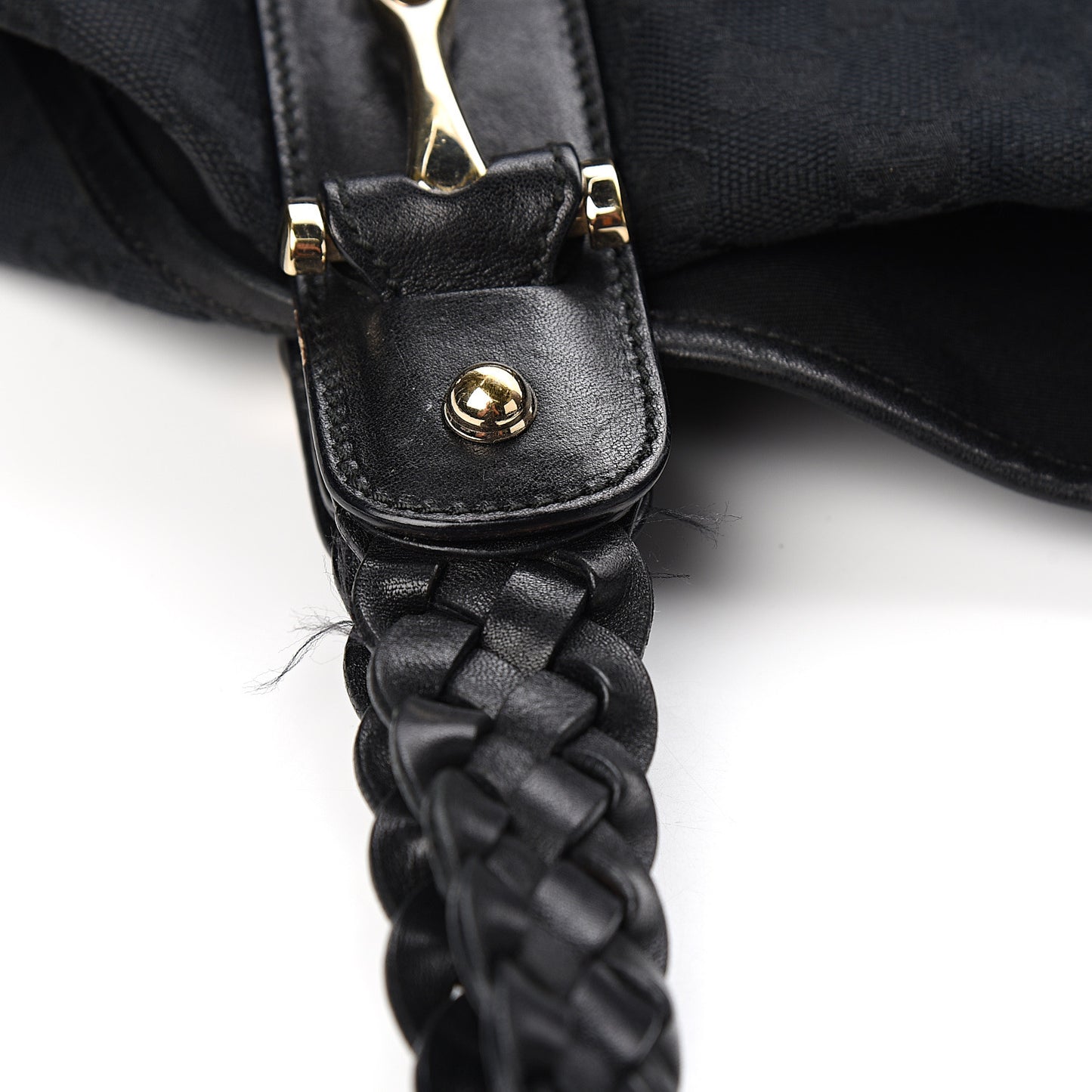 Monogram Medium Pelham Shoulder Bag Black