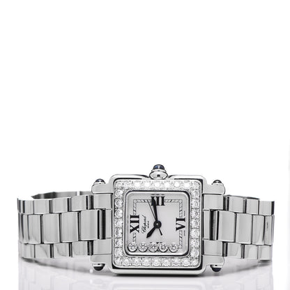 Chopard Stainless Steel Diamond Bezel 23mm Happy Sport Quartz Watch 3 of 7