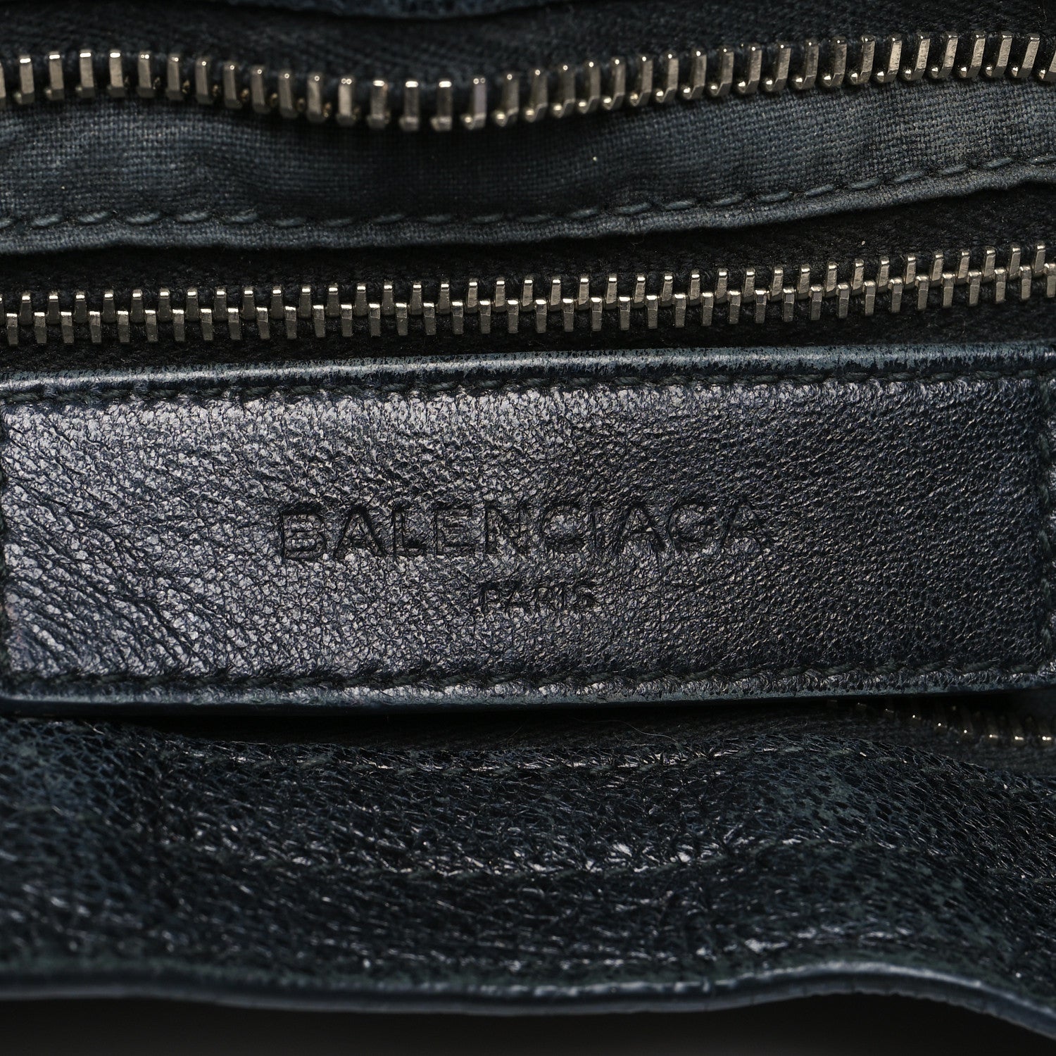 Balenciaga Chevre Gold Metallic Edge Hardware City Black 6 of 17