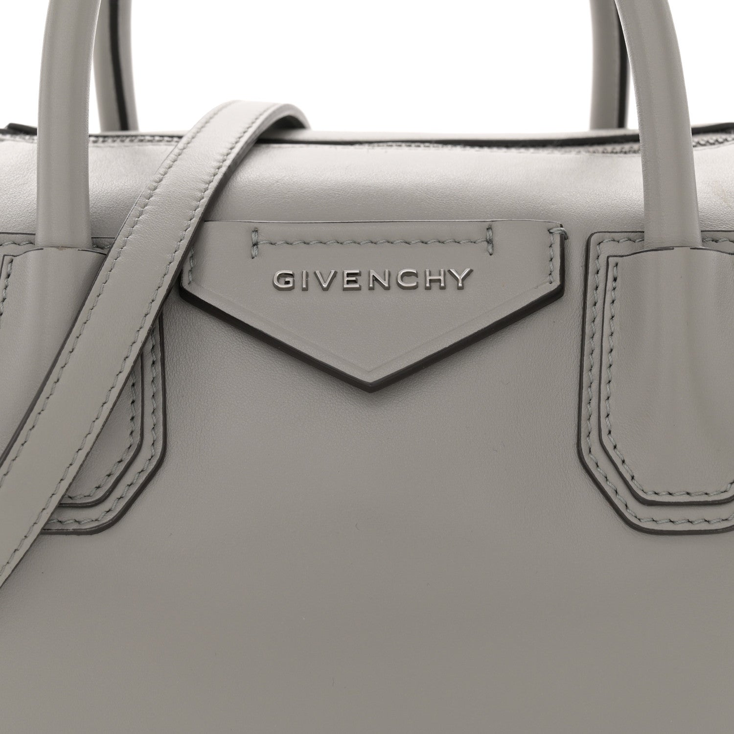Givenchy Calfskin Small Soft Antigona Pearl Grey 8 of 13
