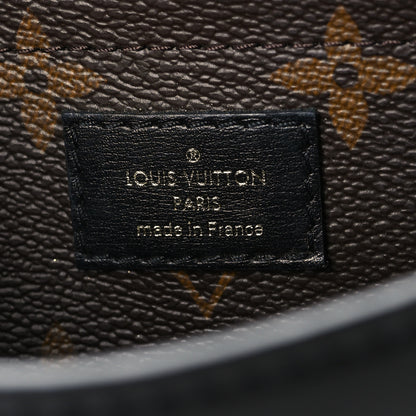 Louis Vuitton Calfskin Monogram Officier Pouch Black 6 of 9