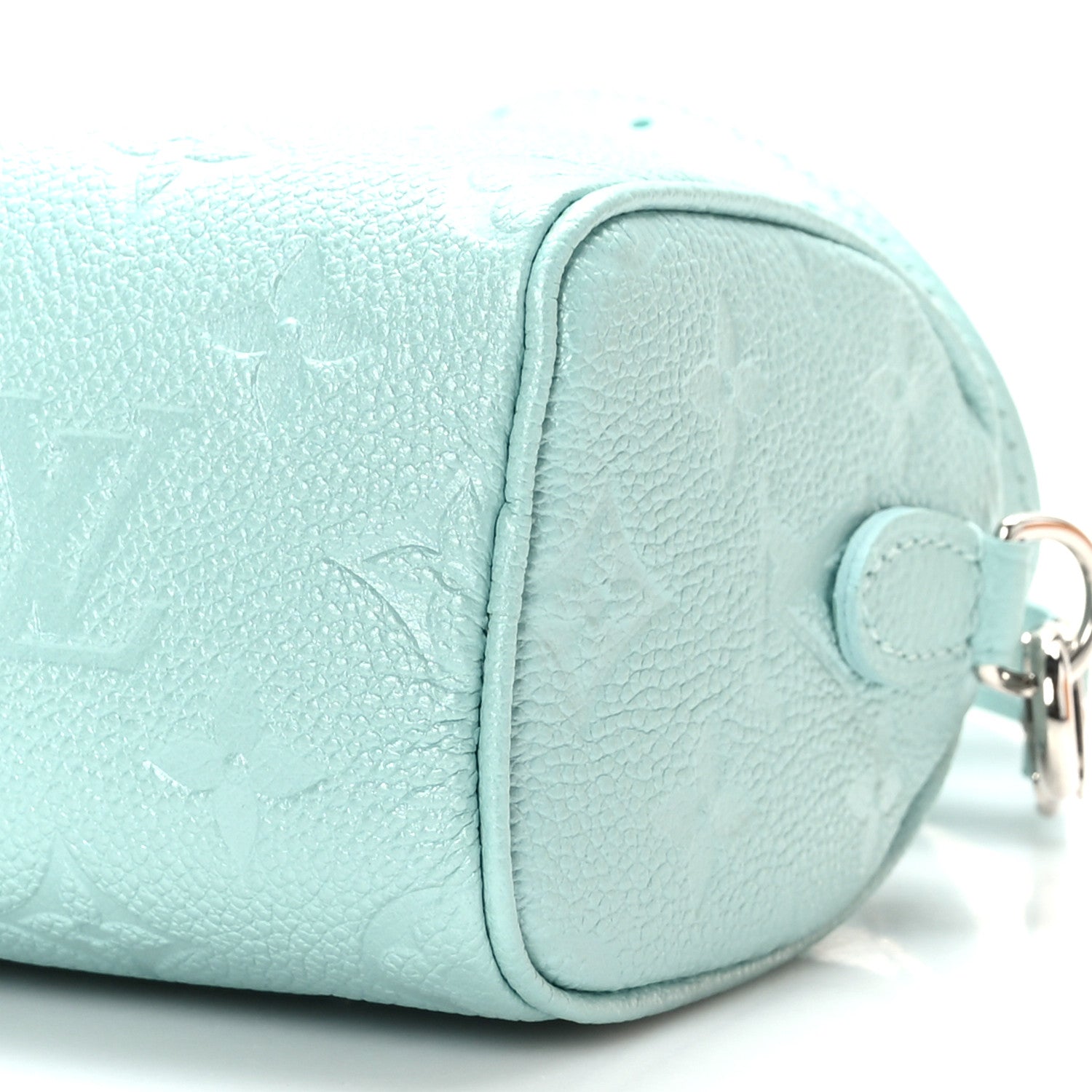 Louis Vuitton Empreinte Monogram Nano Speedy Pearly Lagoon Turquoise 8 of 9