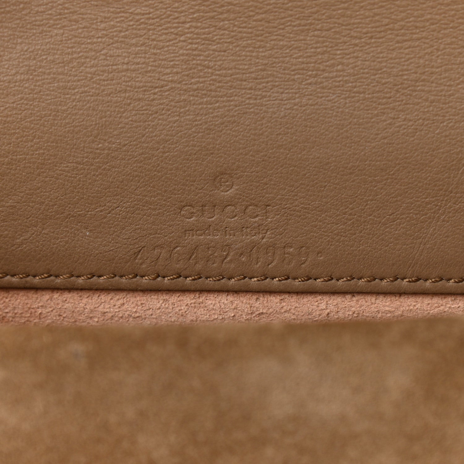 Gucci GG Supreme Monogram Super Mini Dionysus Shoulder Bag Taupe 6 of 10