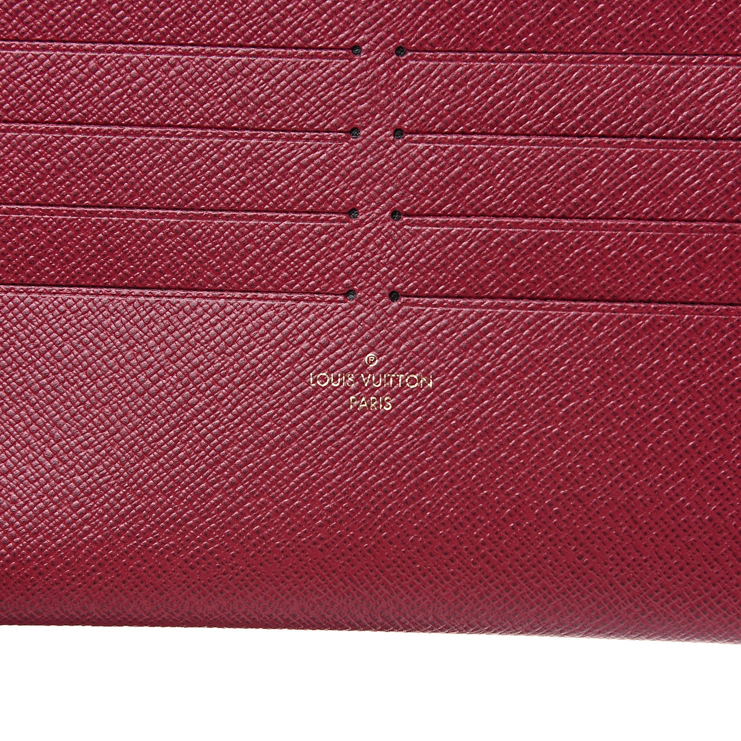 Monogram Pochette Felicie Chain Wallet Fuchsia