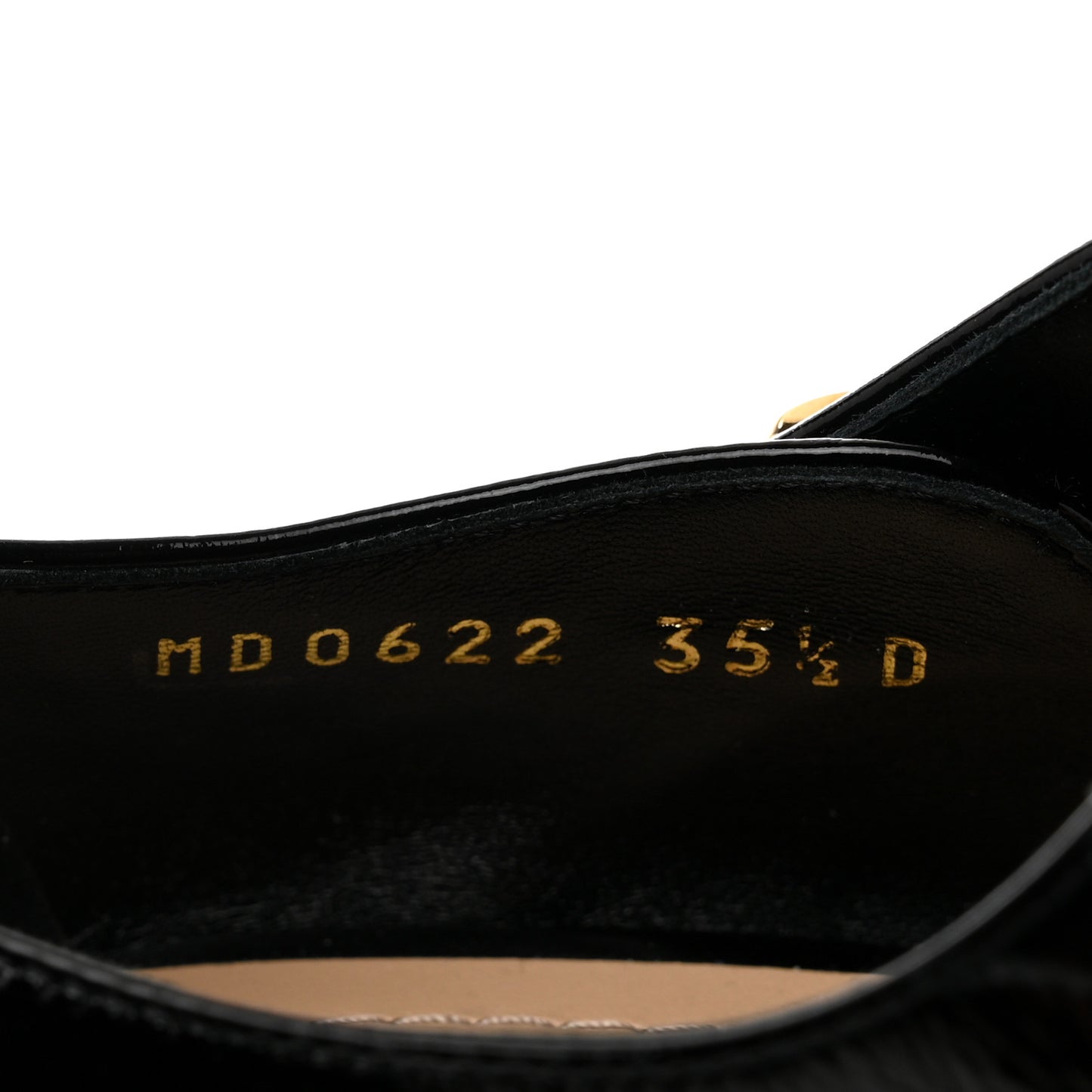 Brushed Calfskin Uniform 30mm Pumps 35.5 Black