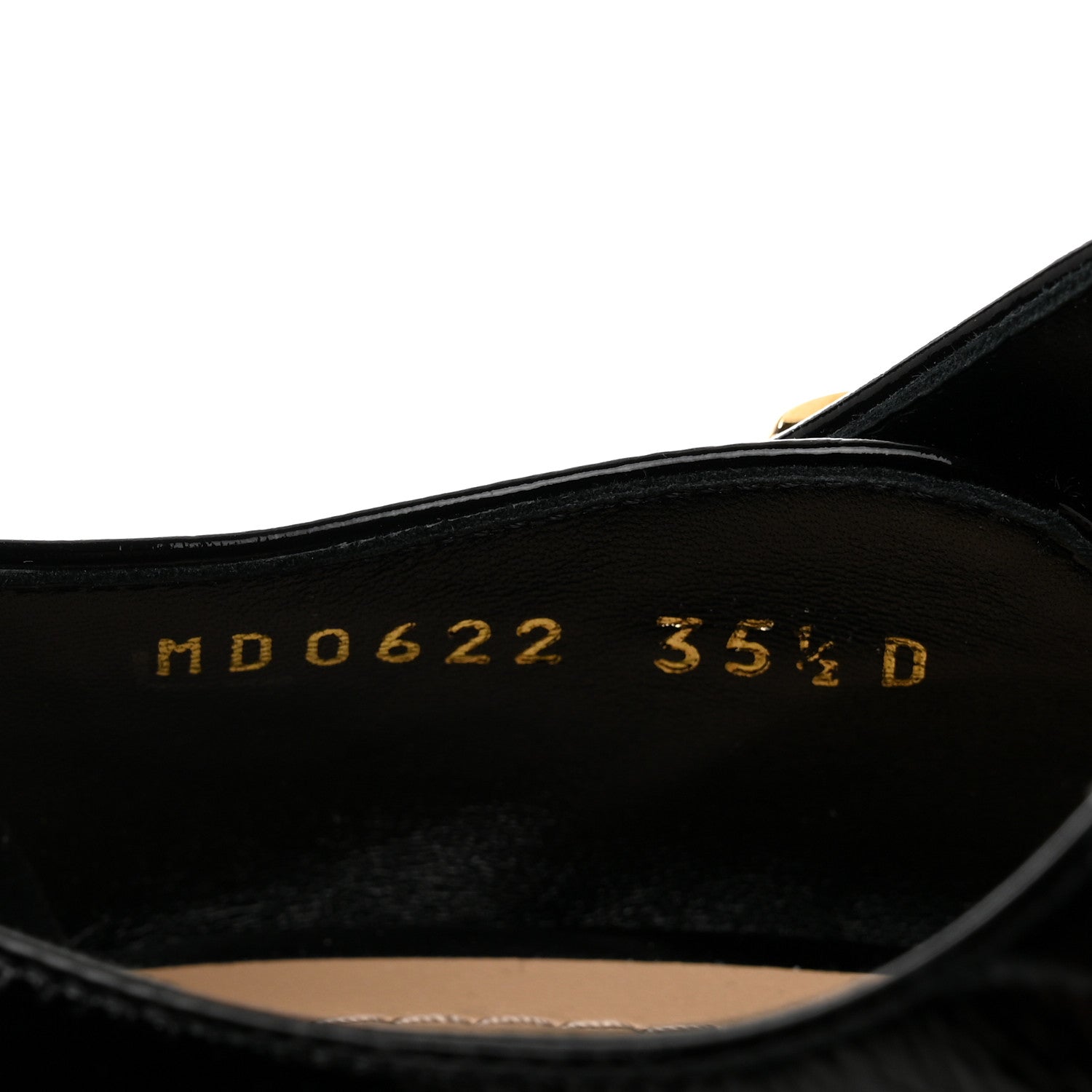 Christian Dior Brushed Calfskin Uniform 30mm Pumps 35.5 Black 7 of 8