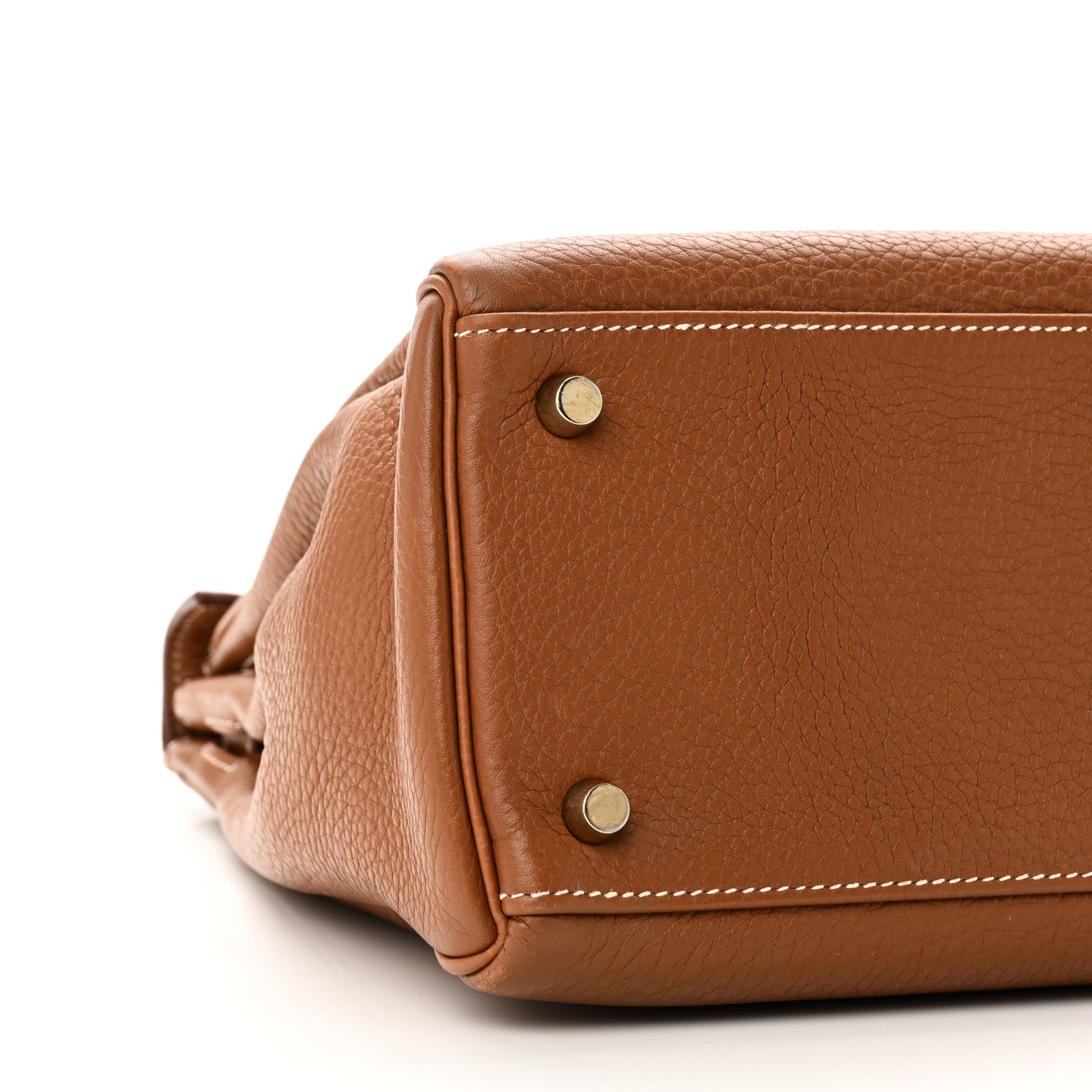 Hermes Taurillon Clemence Kelly Retourne 32 Gold 8 of 9