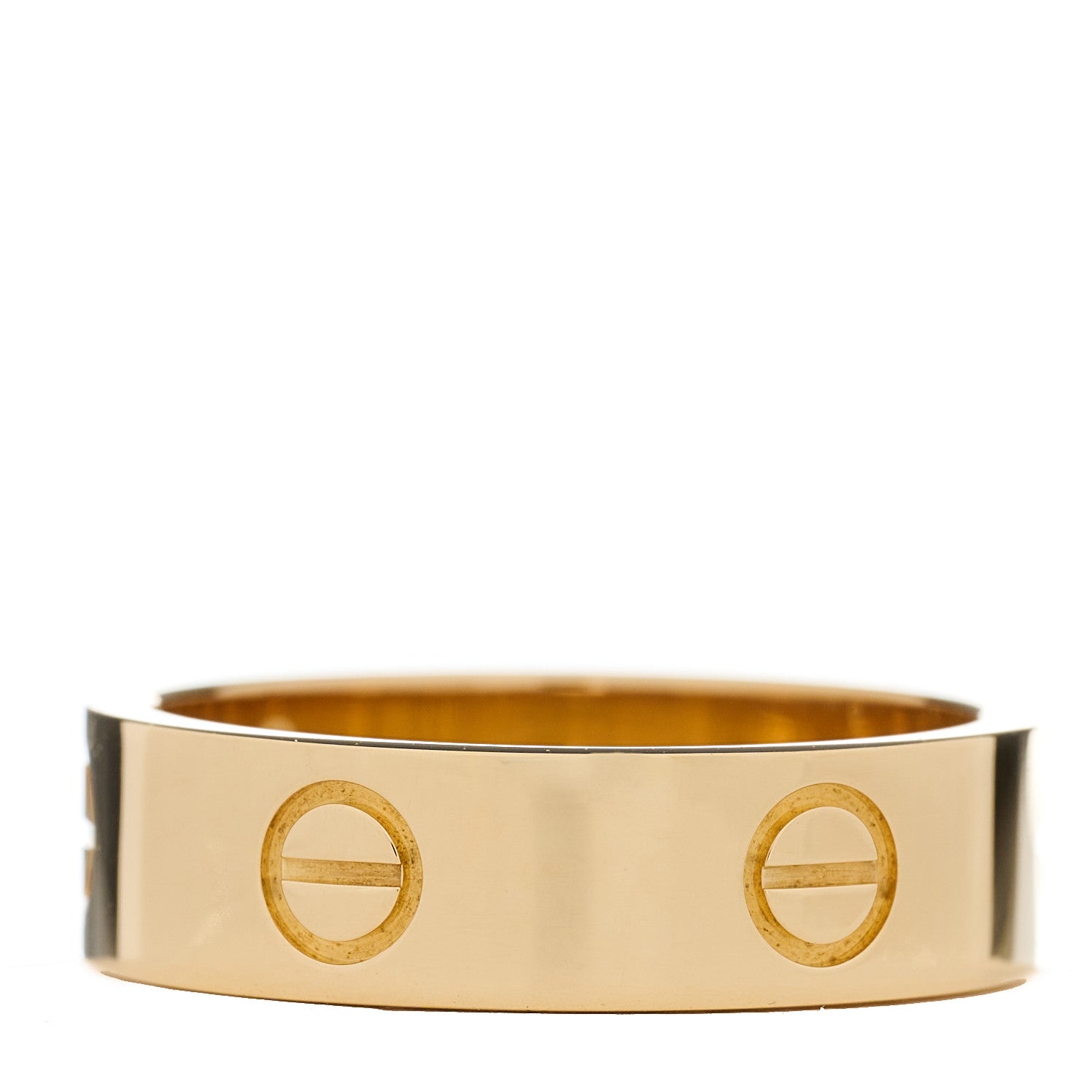 Cartier 18K Yellow Gold 5.5mm LOVE Ring 58 8.25 3 of 4