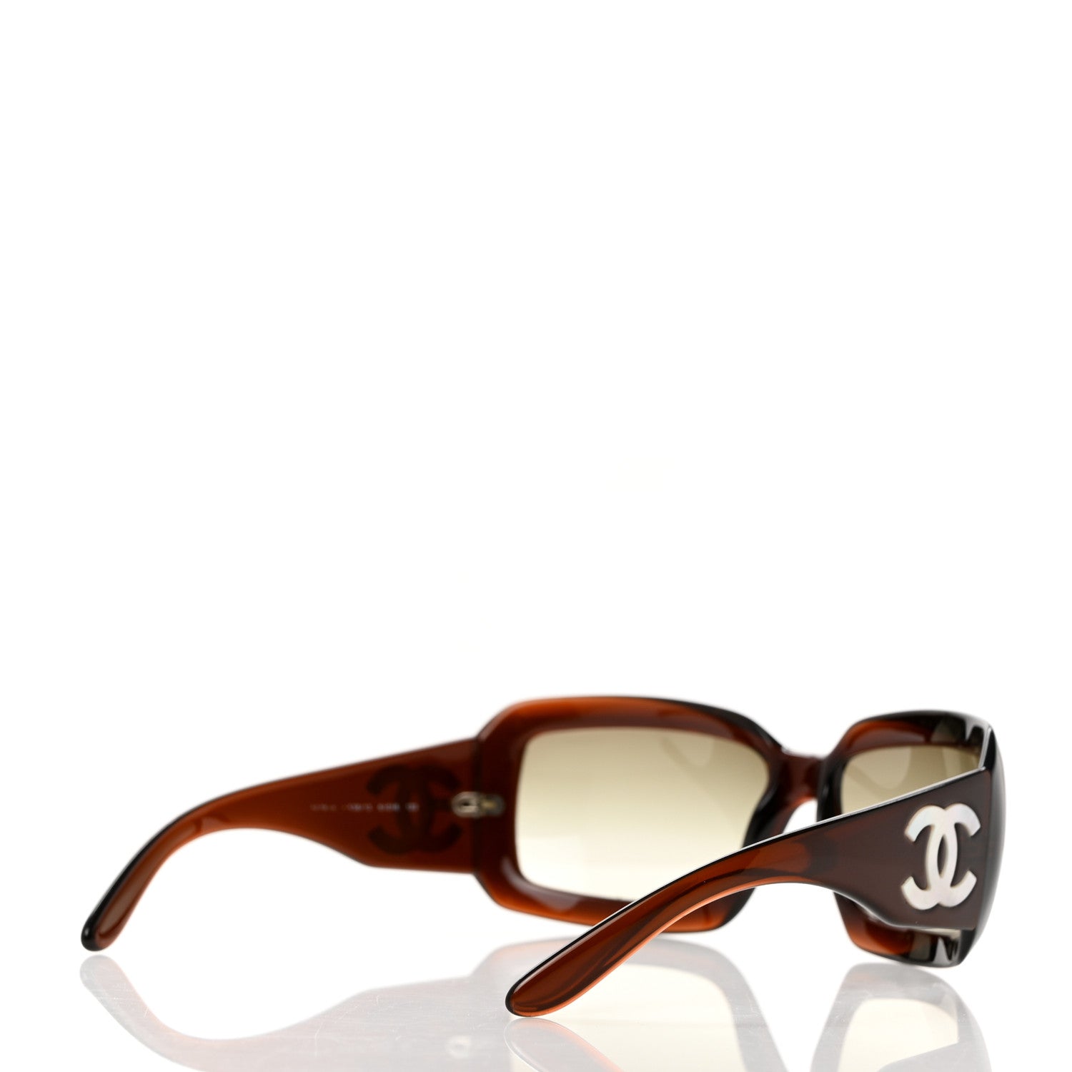 Chanel Mother of Pearl Sunglasses 5076-H Brown 4 of 7