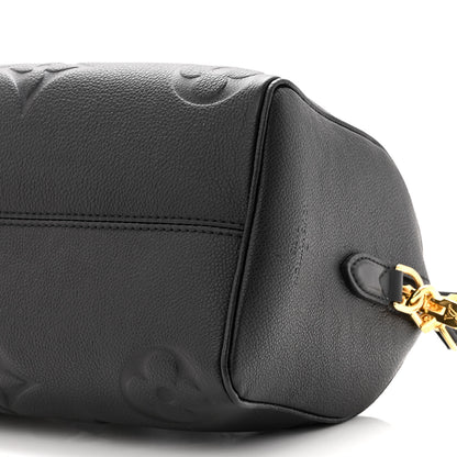 Louis Vuitton Empreinte Monogram Giant Speedy Bandouliere 25 Black 8 of 9