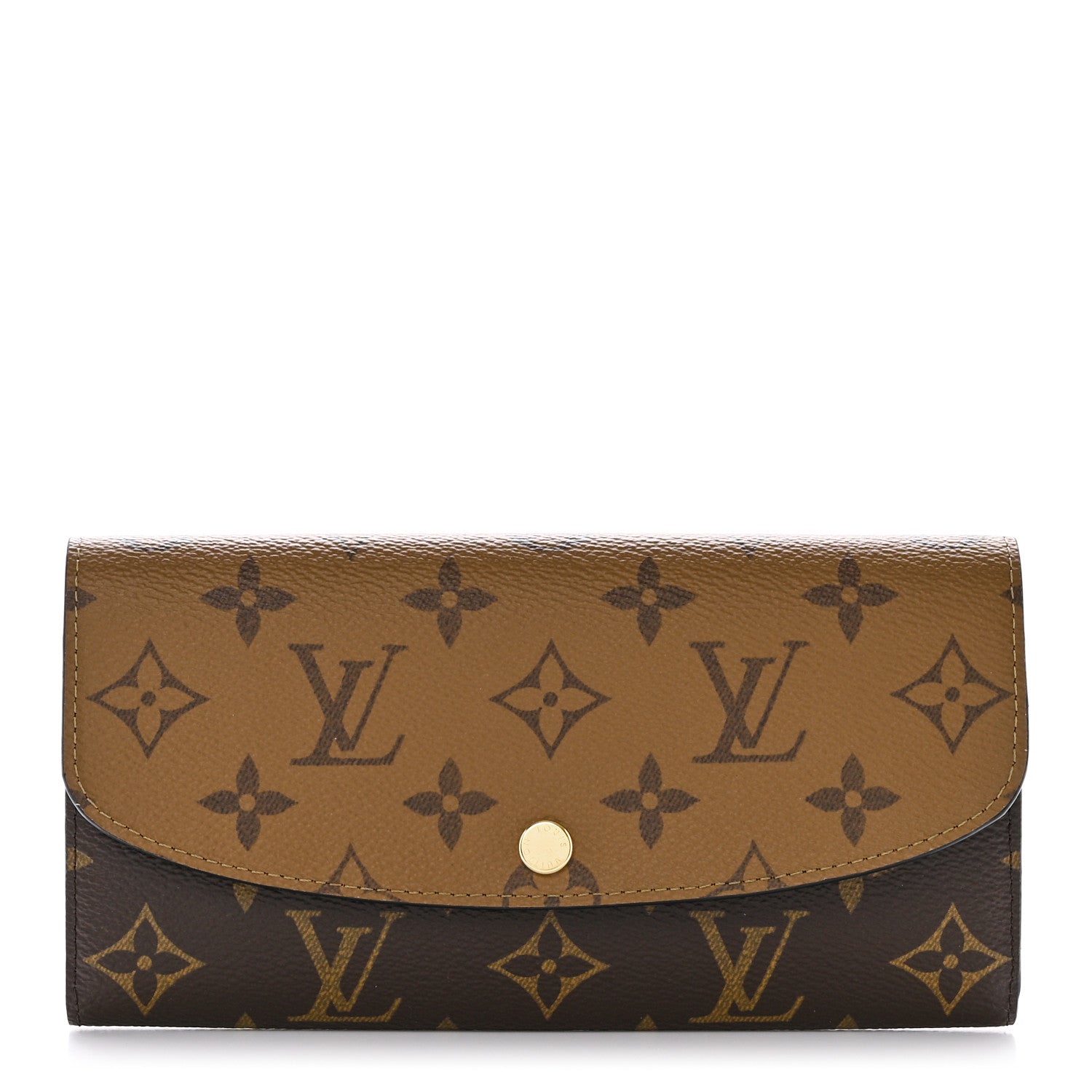 Louis Vuitton Reverse Monogram Emilie Wallet 1 of 7
