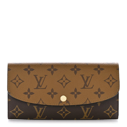 Louis Vuitton Reverse Monogram Emilie Wallet 1 of 7