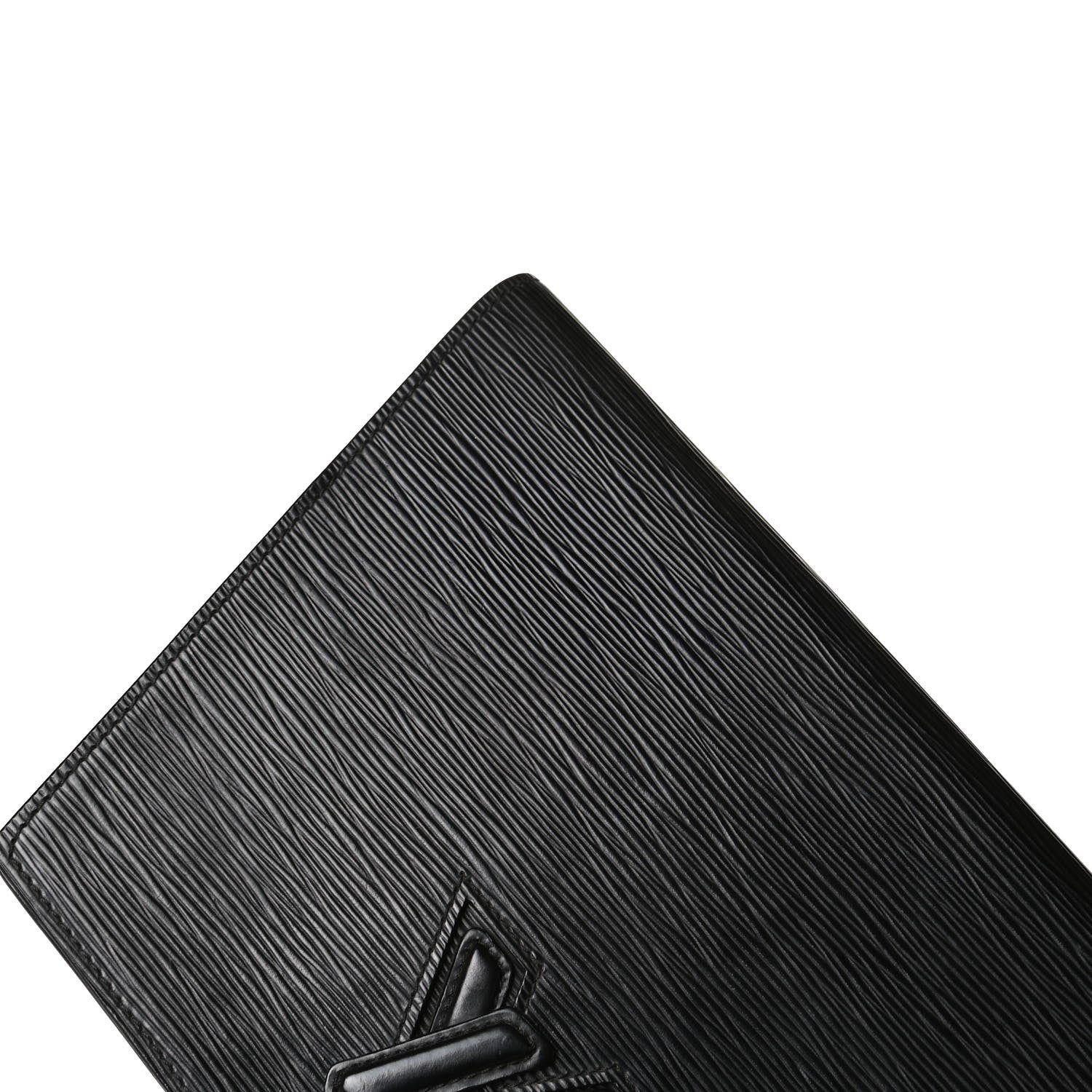 Louis Vuitton Epi Pochette Trapeze Black 11 of 12