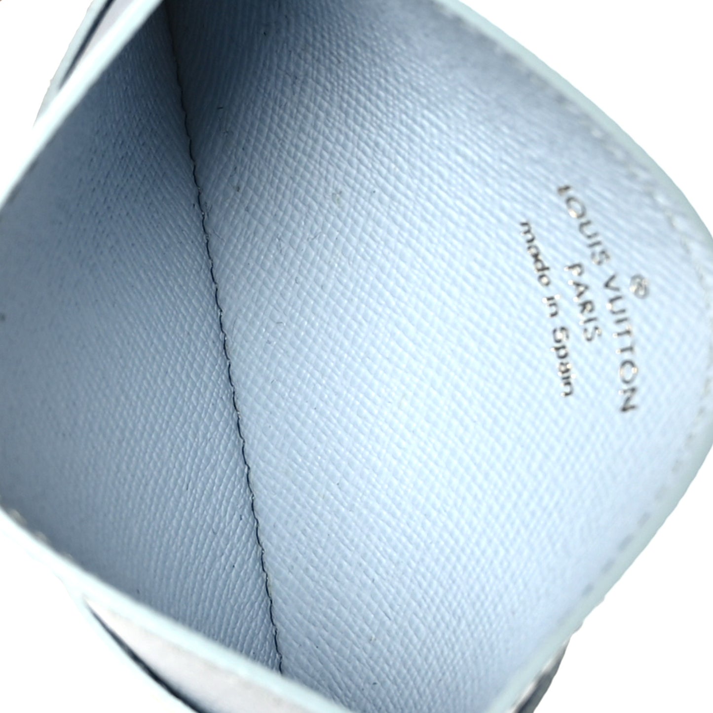 Damier Azur Daily Card Holder Olympe Blue