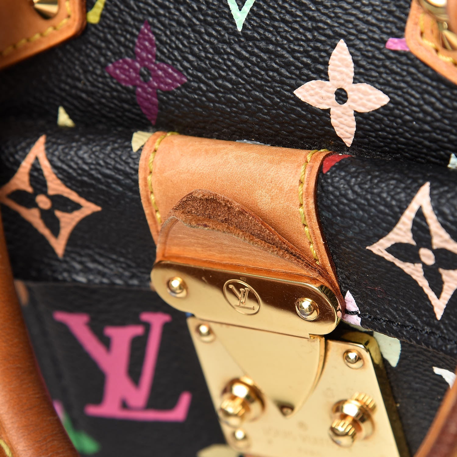 Louis Vuitton Monogram Multicolor Speedy 30 Black 20 of 24