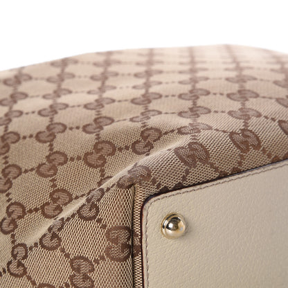 Gucci Monogram Large Eclipse Tote Beige White 10 of 13
