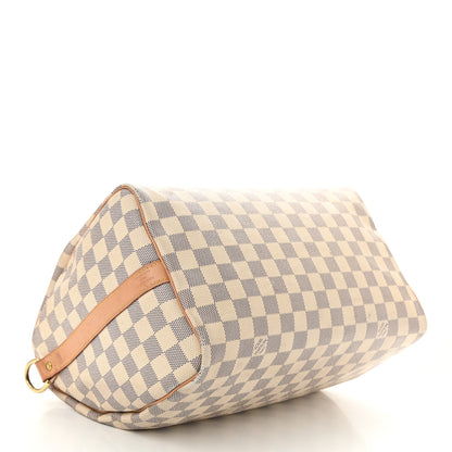 Louis Vuitton Damier Azur Speedy Bandouliere 30 4 of 12