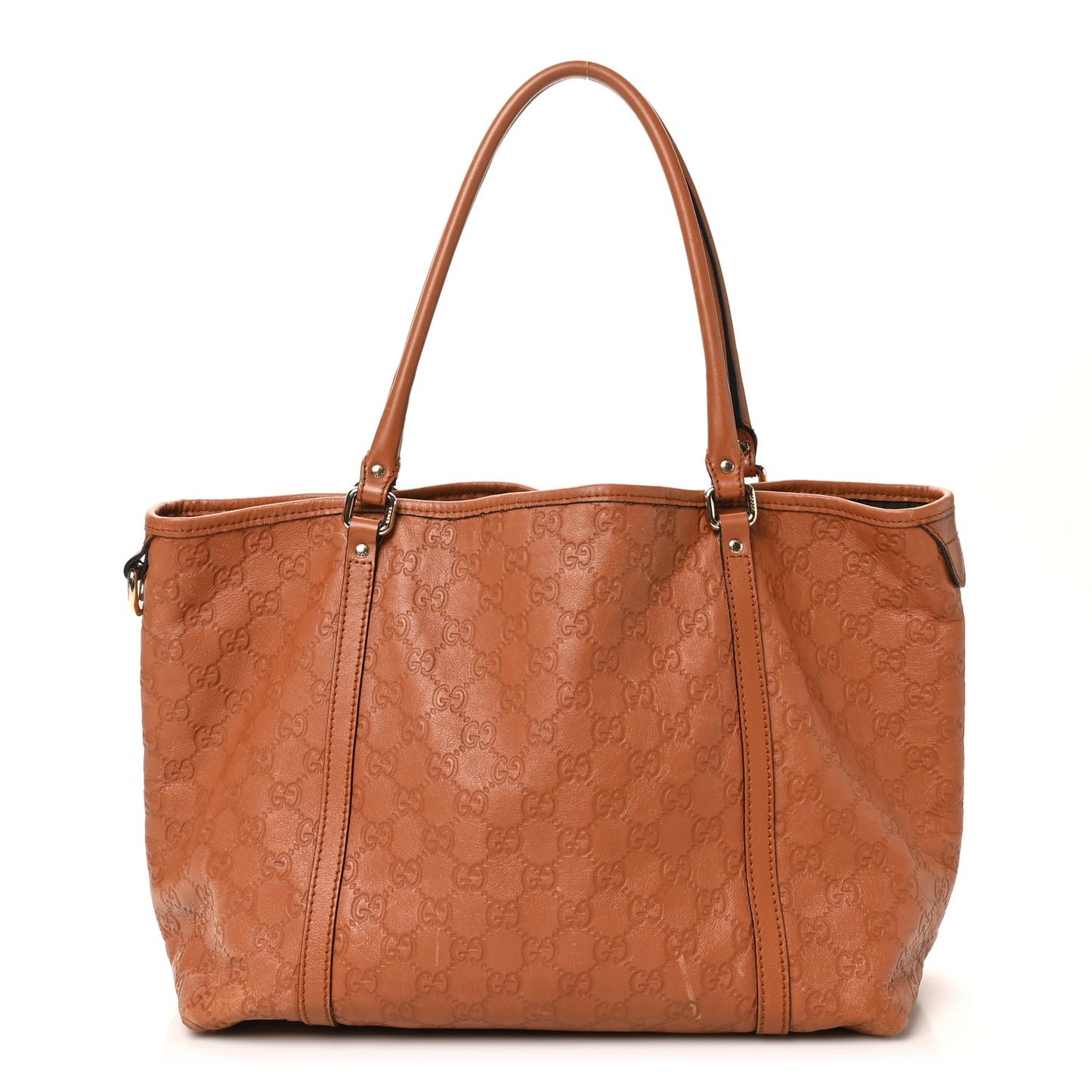 Guccissima Vitello Tender Medium Joy Tote Saffron
