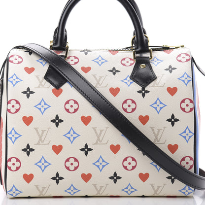Louis Vuitton Game On Speedy Bandouliere 25 White 8 of 11