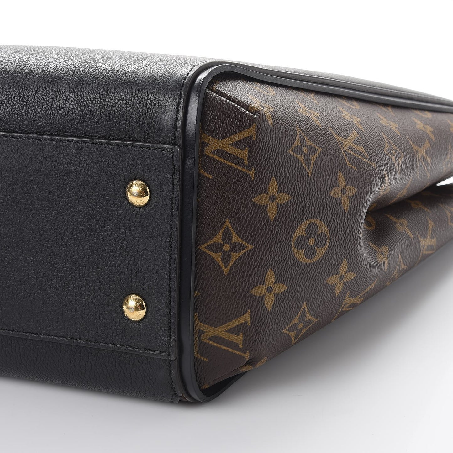 Calfskin Monogram Kimono Tote Black