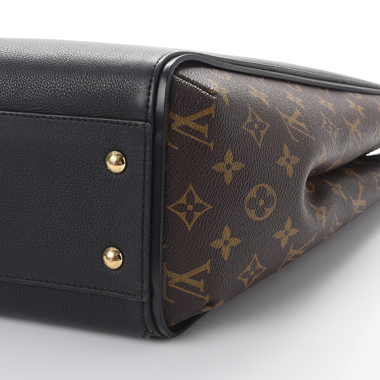 Louis Vuitton Calfskin Monogram Kimono Tote Black 9 of 9