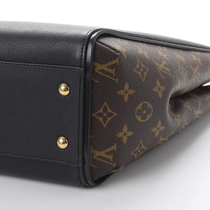 Louis Vuitton Calfskin Monogram Kimono Tote Black 9 of 9