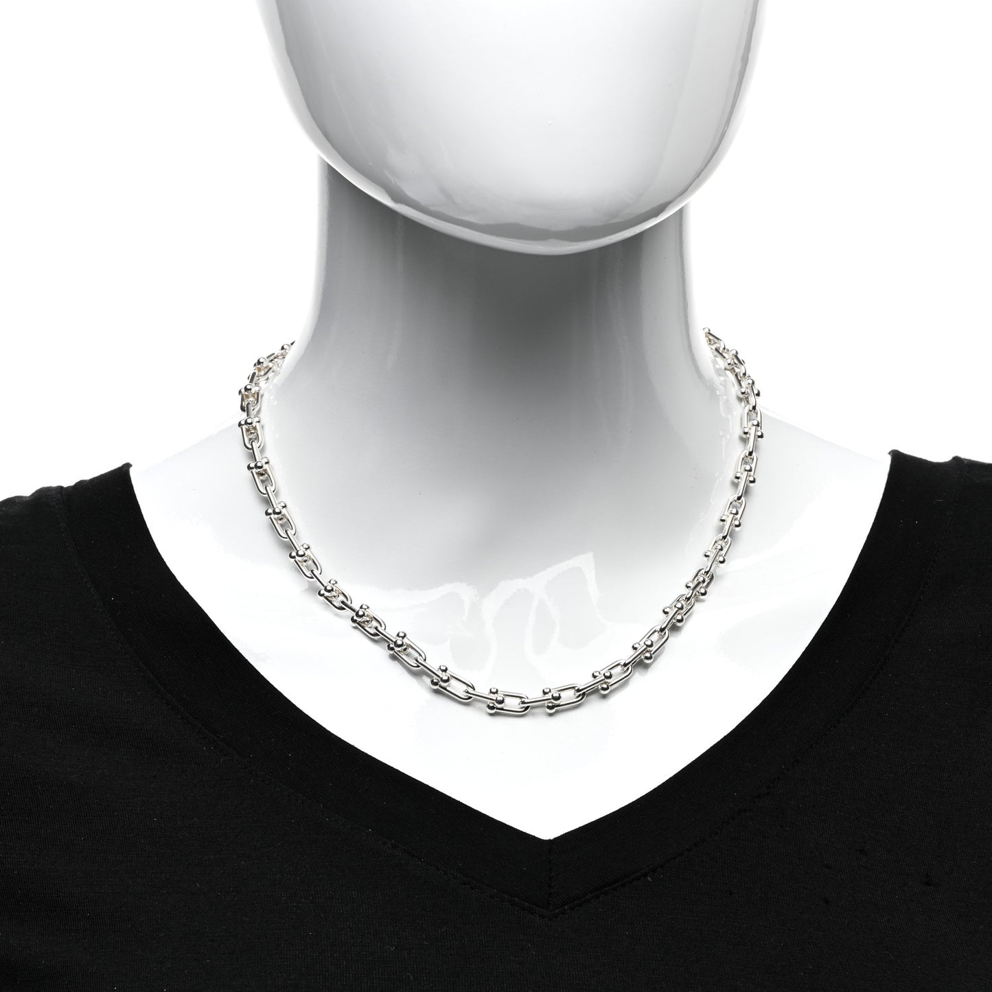 Sterling Silver Small HardWear Link Necklace