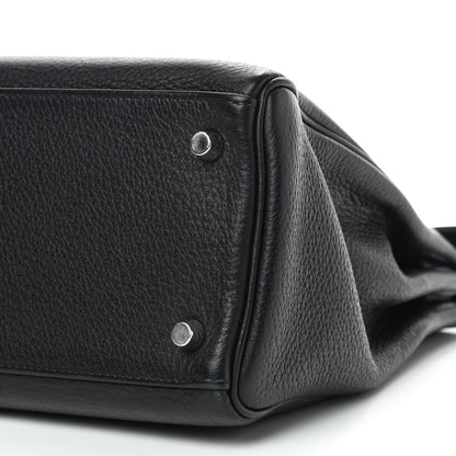 Hermes Togo Kelly Retourne 28 Black 6 of 13