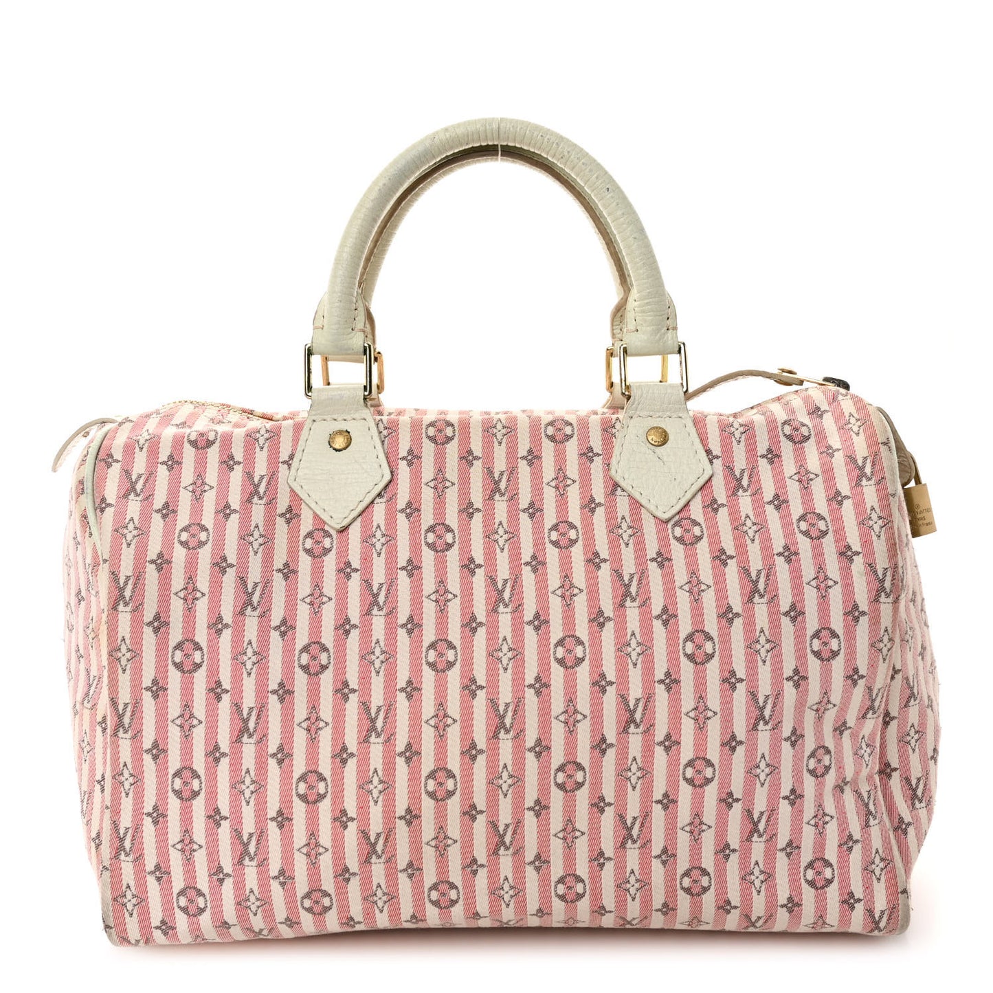 Mini Lin Croisette Speedy 30 Rouge