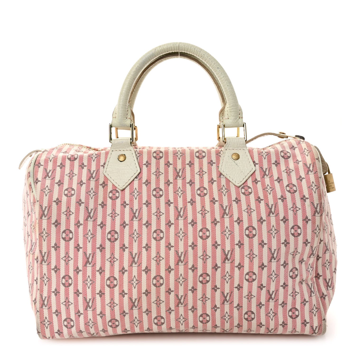 Louis Vuitton Mini Lin Croisette Speedy 30 Rouge 1 of 13