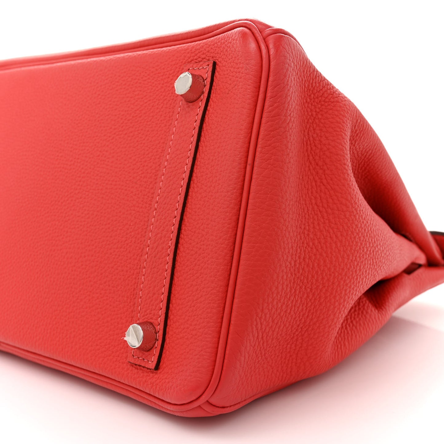 Togo Birkin 30 Rouge Pivoine