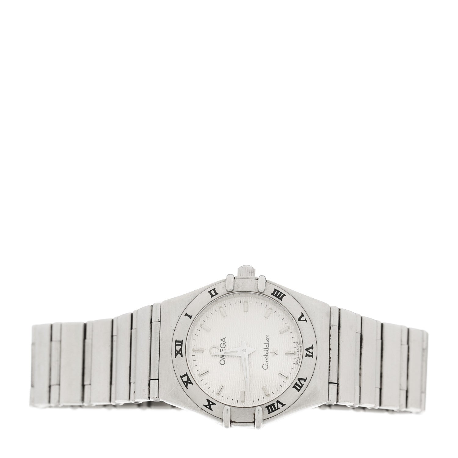 Omega Stainless Steel 25mm Constellation Quartz Watch White 1572.30 2 of 5