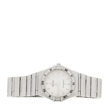 Omega Stainless Steel 25mm Constellation Quartz Watch White 1572.30 2 of 5
