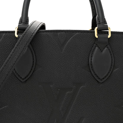 Louis Vuitton Empreinte Monogram Giant Onthego PM Black 7 of 9