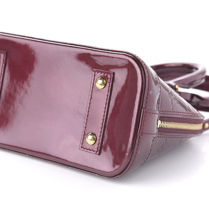 Louis Vuitton Vernis Alma BB Rouge Fauviste 7 of 9