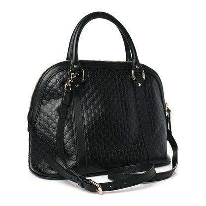 Gucci Microguccissima Medium Dome Bag Black 3 of 9