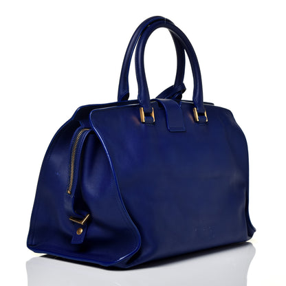 Saint Laurent Calfskin Medium Classic Y Cabas Royal Blue 3 of 12