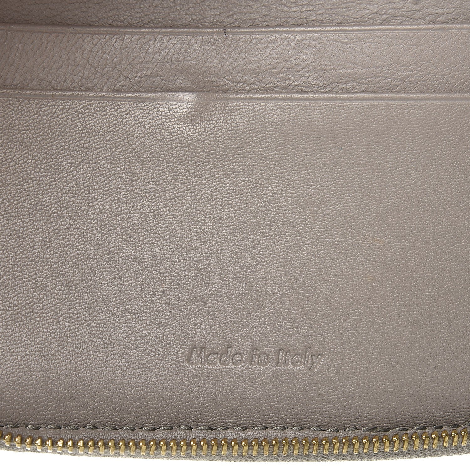Celine Lambskin Square Multifunction Wallet Grey 7 of 7