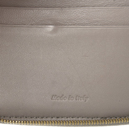 Celine Lambskin Square Multifunction Wallet Grey 7 of 7