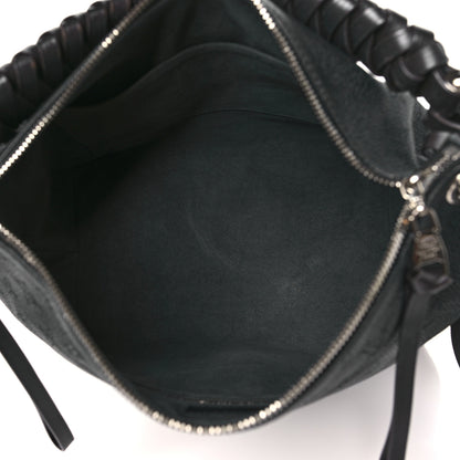 Louis Vuitton Mahina Beaubourg Hobo MM Black 5 of 10