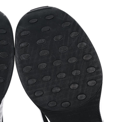 Christian Dior Suede Technical Mesh Oblique Mens B25 Runner Sneakers 42 Black White 9 of 12