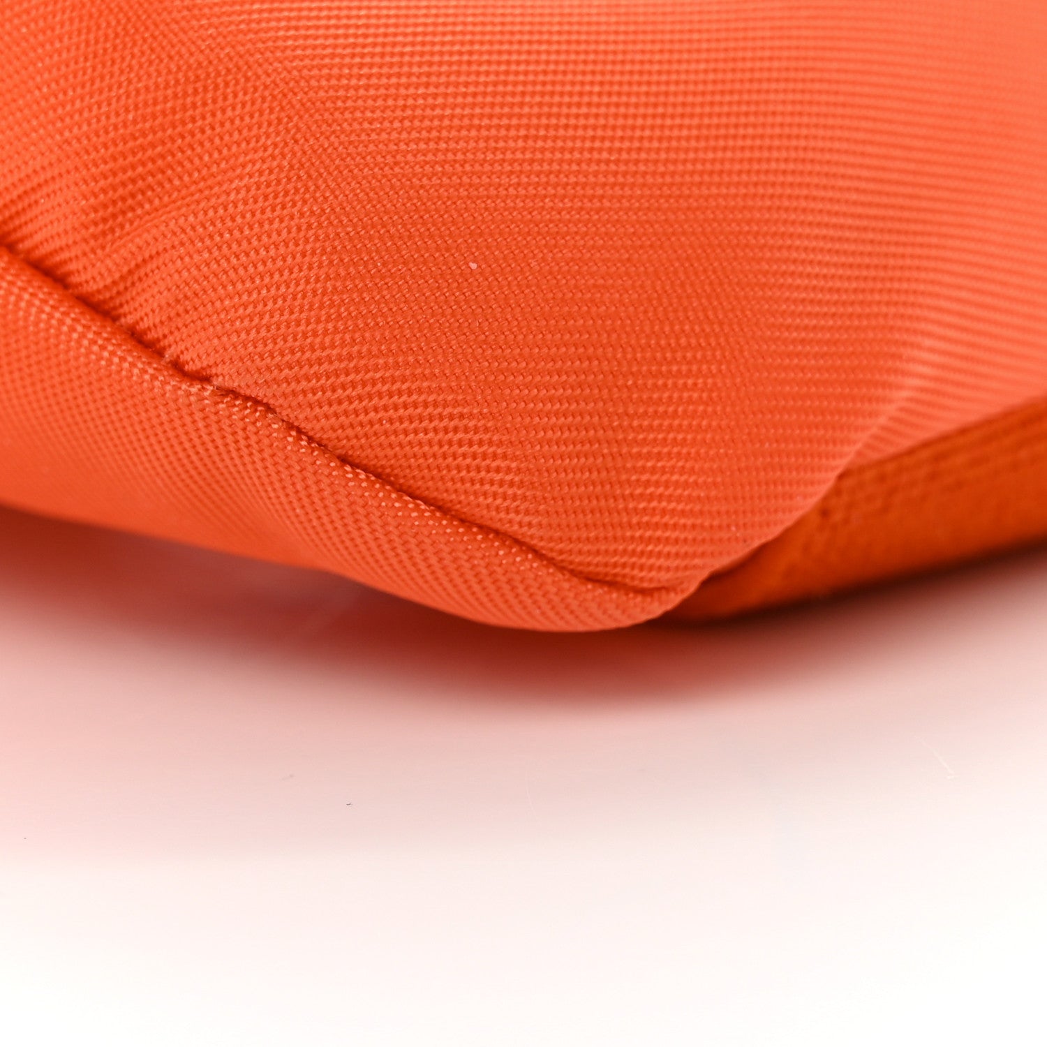 Prada Tessuto Nylon Pouch Orange 10 of 11