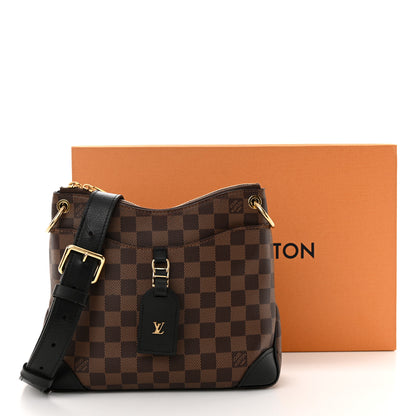 Louis Vuitton Damier Ebene Odeon PM Black 16 of 17