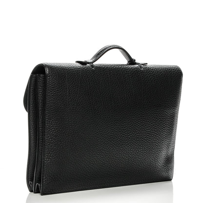 Hermes Fjord Sac a Depeche 41 Briefcase Black 3 of 10