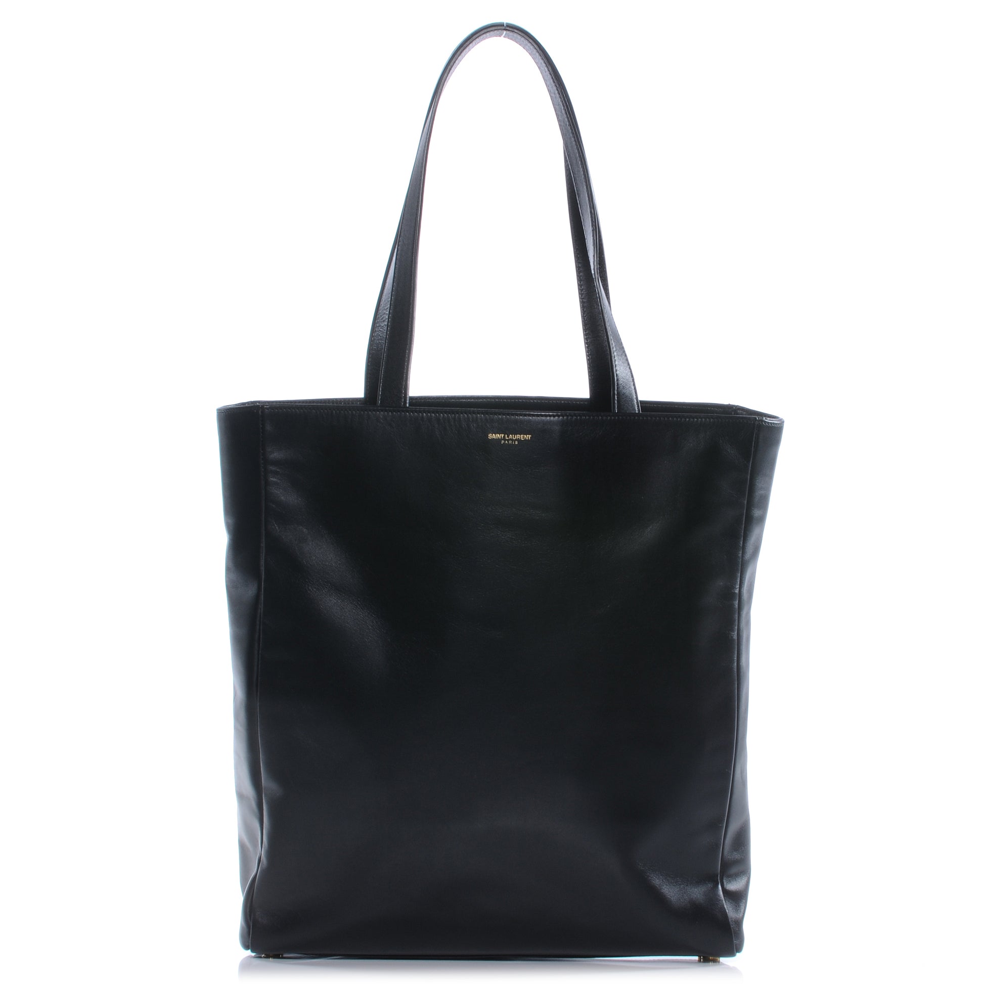Saint Laurent Soft Calfskin Bo Museum Tote Black 1 of 9