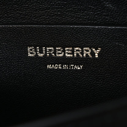 Burberry Smooth Calfskin Two Tone Small Grace Bag Black 6 of 10