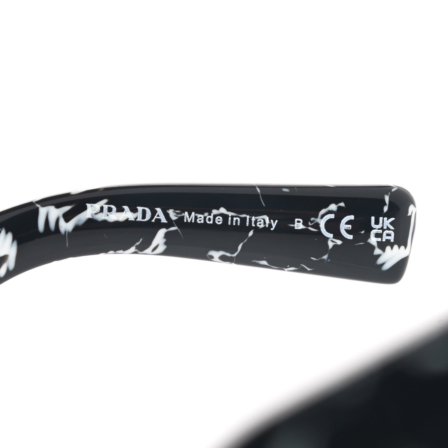 Prada Acetate Square Sunglasses SPR 15Y 5 of 8